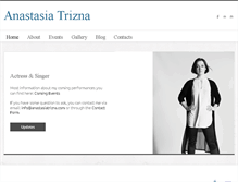 Tablet Screenshot of anastasiatrizna.com